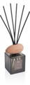 Aróma difúzor s tyčinkami Locherber Milano + drevenné viečko v tvare kameňa, 250 ml MALABAR PEPPER darčekové balenie