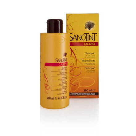 Šampón na mastné vlasy Sanotint pH 5,5 - 6