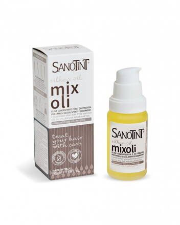 Sanotint MIXOLI SILKEN OIL Hedvábny olej na vlasy, 50 ml