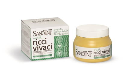 Sanotint RICCI VIVACI Maska -  pre kučeravé a vlnité vlasy, 250 ml 